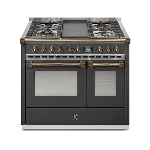 Steel Fornuis Ascot 100 - Gas Fornuis | AQ10SF | Model 2025