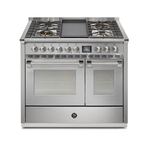 Steel Fornuis Ascot 100 - Gas Fornuis | AQ10SF | Model 2025