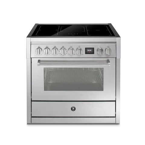 Steel Fornuis Genesi 90 - Inductie fornuis | GQ9S-5FI | Model 2025