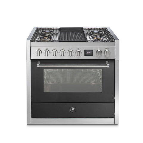 Steel fornuis Genesi 90 - Gas fornuis | GQ9S | Model 2025