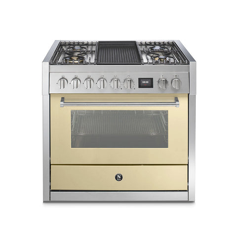 Steel fornuis Genesi 90 - Gas fornuis | GQ9S | Model 2025