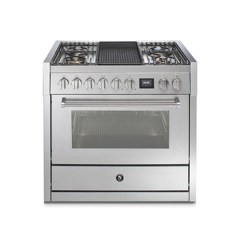 Steel fornuis Genesi 90 - Gas fornuis | GQ9S | Model 2025
