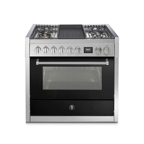 Steel fornuis Genesi 90 - Gas fornuis | GQ9S | Model 2025