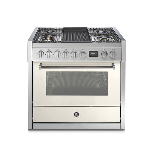 Steel fornuis Genesi 90 - Gas fornuis | GQ9S | Model 2025