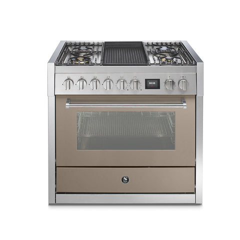 Steel fornuis Genesi 90 - Gas fornuis | GQ9S | Model 2025