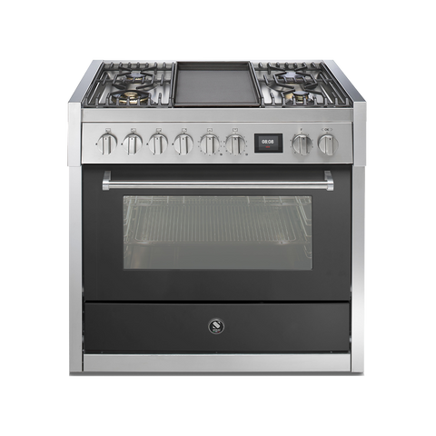 Steel fornuis Genesi 90 - Gas fornuis | GQ9S | Model 2025