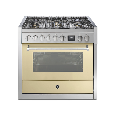 Steel fornuis Genesi 90 - Gas fornuis | GQ9S | Model 2025