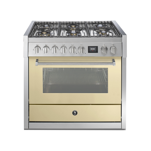 Steel fornuis Genesi 90 - Gas fornuis | GQ9S | Model 2025