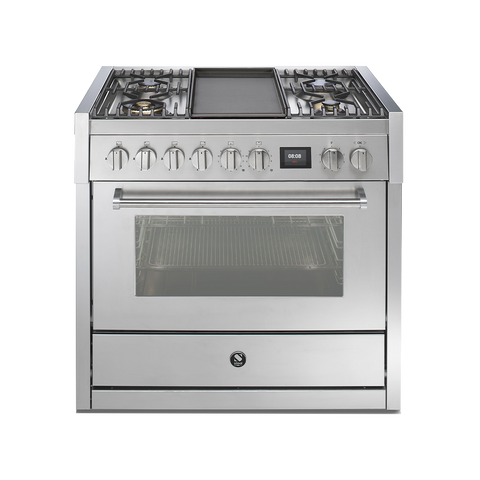 Steel fornuis Genesi 90 - Gas fornuis | GQ9S | Model 2025