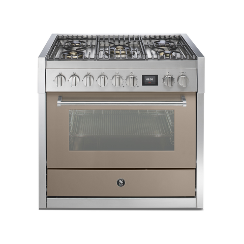 Steel fornuis Genesi 90 - Gas fornuis | GQ9S | Model 2025