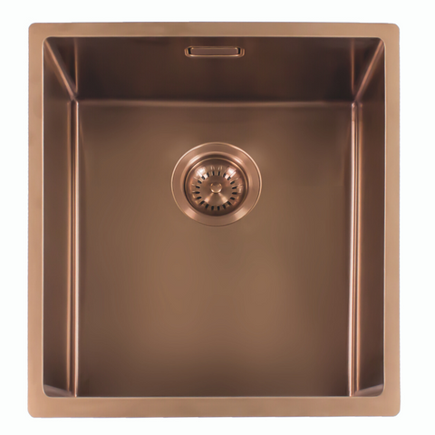 Dit is de Lanesto spoelbak copper 40x40 cm.