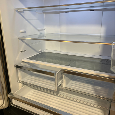 Steel Cucine Enfasi 90 All-Black Frensh doors Koelkast EFR-9