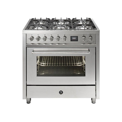 Steel Fornuis Enfasi 90 - Gas Fornuis | EQ9F-6 | Model 2025