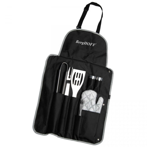 Essentials 9-delige bbq set in schort