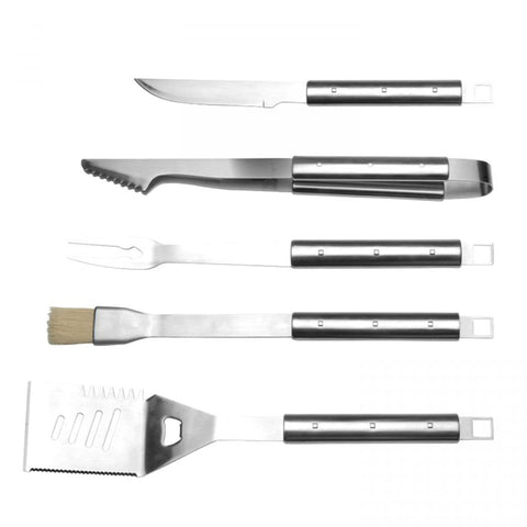 Essentials 6-delige barbecue set in vouwtas