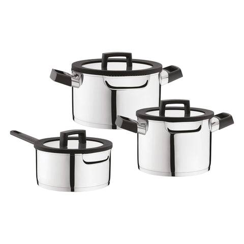 Essentials 6-delige kookpottenset Uqonic Downdraft