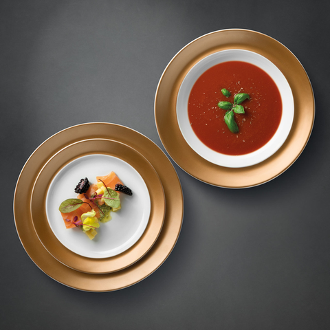 GEM 3-delige bordenset wit