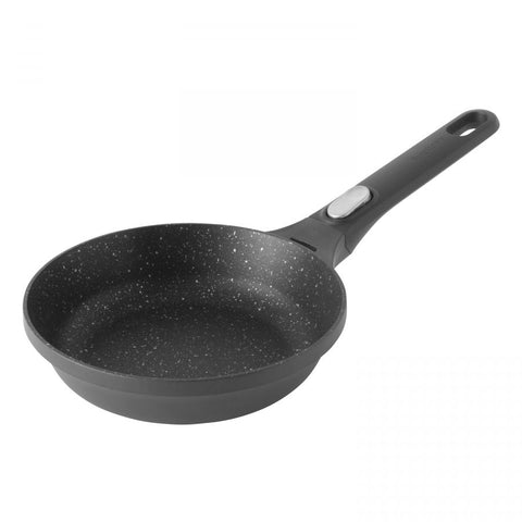 GEM Braadpan met afneembaar handvat zwart 20 cm