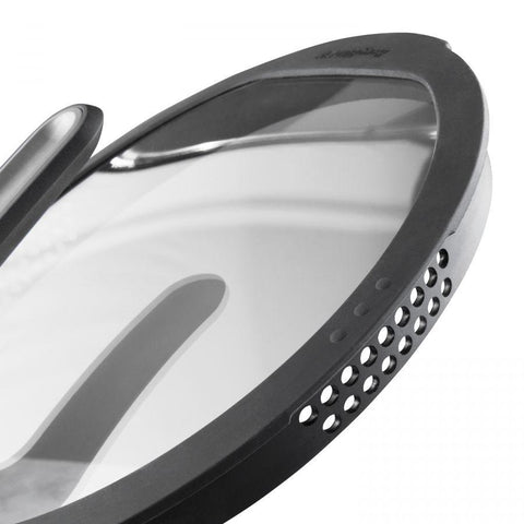 GEM Kookpot met deksel en hittebestendig handvat grijs 16 cm