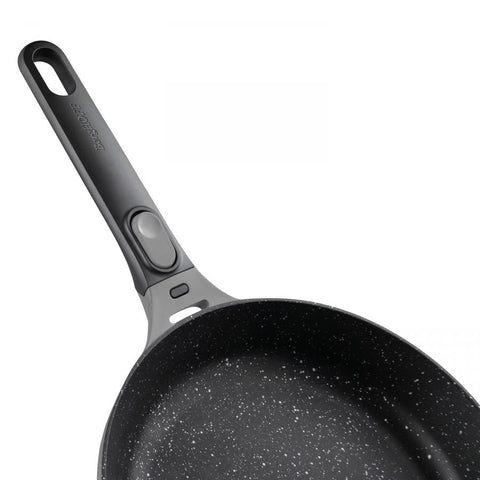 GEM Braadpan met afneembaar handvat grijs 20 cm