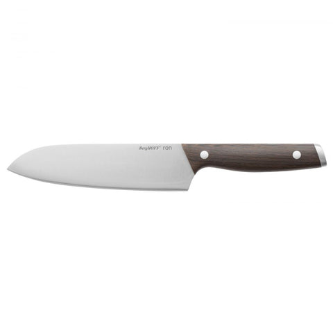 RON Santokumes met donker houten handvat 17,5 cm