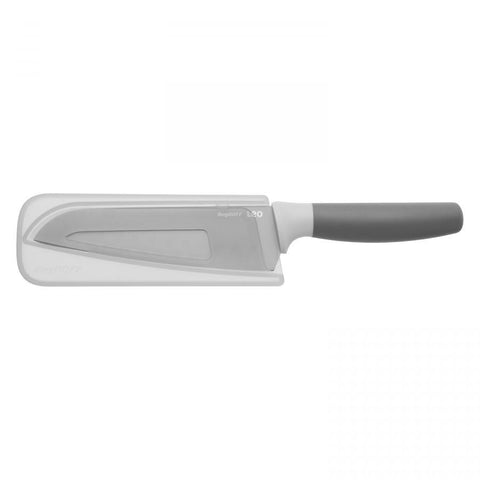 LEO Santokumes grijs 17 cm met beschermhoes