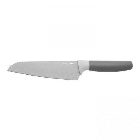 LEO Santokumes grijs 17 cm met beschermhoes