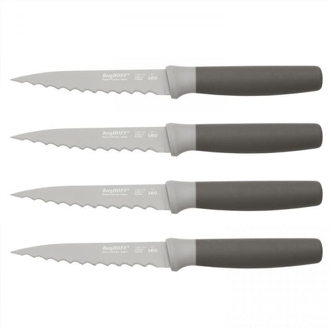 LEO 4-delige set steakmessen