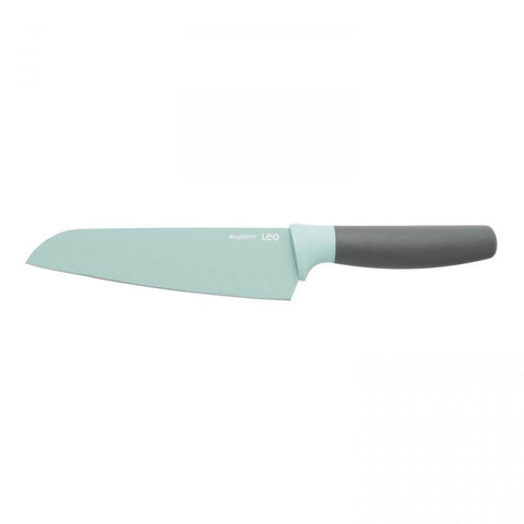 LEO Santokumes mintgroen 17 cm met beschermhoes